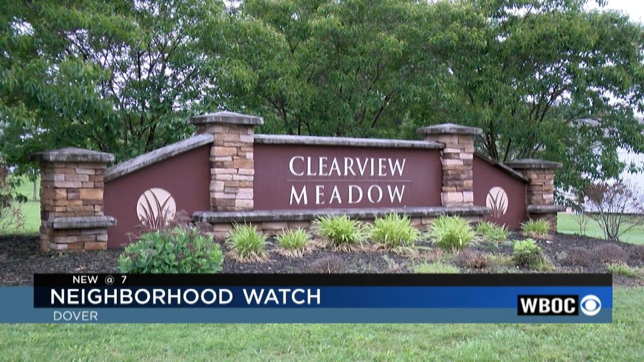 Neighborhood Watch Program Begins in Dover’s Clearview Meadow